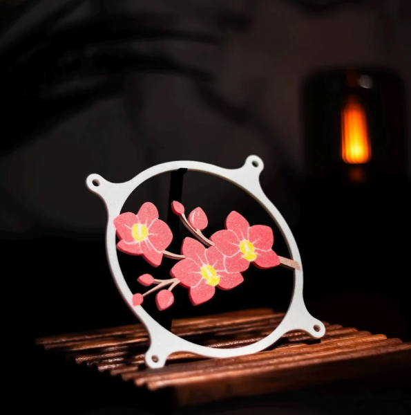 Orchid 120mm Fan Cover for Gaming Computers