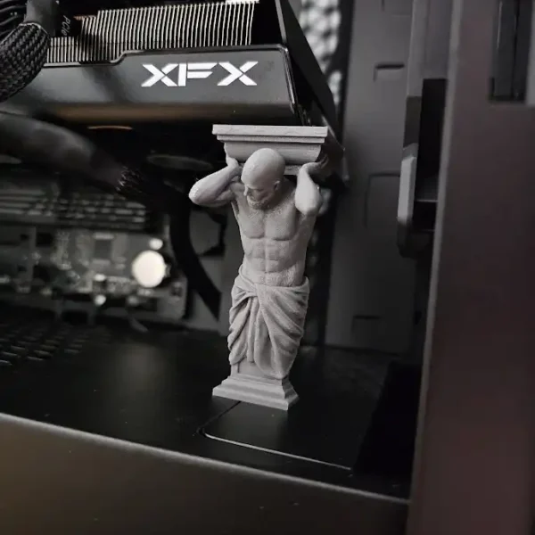 Atlas Statue GPU Anti-Sag Support Bracket