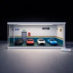Underground Parking Diorama Car Garage – Premium Display Setup for Diecast With Tri-Color Lighting - Image 4