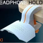 Desk Clamp Headphone Holder – Adaptive Screw Design