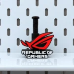 Adjustable graphic card holder Asus ROG.  GPU Sag Support Bracket Adjustable Graphics Card Holder