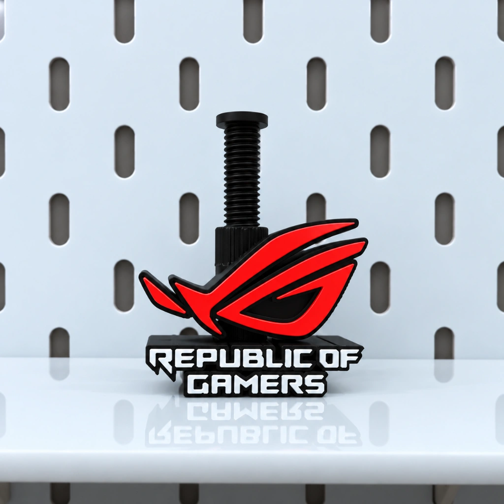 ROG-inspired aesthetics (4) Adjustable graphic card holder Asus ROG. GPU Sag Support Bracket Adjustable Graphics Card Holder - Image 1