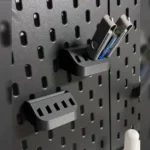 3D Printed Pegboard USB Holder – Minimal Desk Cable & USB Organizer