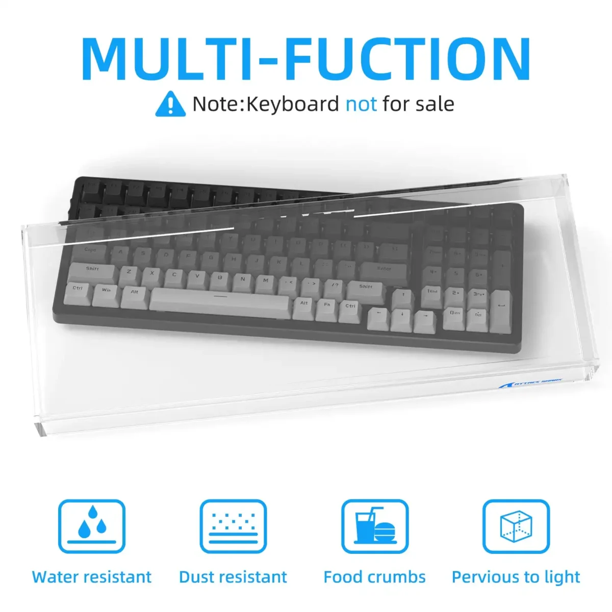 Custom Acrylic Keyboard Dust Cover For Keyboard | Custom Name Available ...