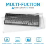 Premium Acrylic Keyboard Dust Cover – 100% Transparent | Custom Name Available - Image 7