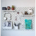 30x22 – Inch Premium Horizontal Aesthetic Pegboard Organizer | Metal or Plywood Option - Image 8