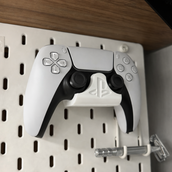 PS5 Controller Holder for Pegboard – Gamepad Organizer for PlayStation 5