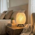 The Striped Swirl  Elegant Bedside Lamp - Image 2