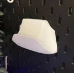 Organize your gaming setup with this pegboard controller holder. Durable, space-saving design perfect for Xbox, PlayStation, and other game controllers - Image 5