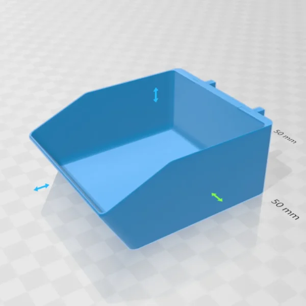 Storage Bins 80x80mm