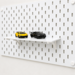Acrylic Shelf For Pegboard – 250x90mm - Image 3