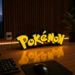 Pokemon 3D Logo Lamp – App Controlled RGB LED Sign