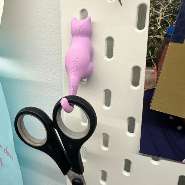Cat Tail hook for Pegboard