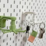 Rotating Key Hook for Pegboard | Key & Accessory Organizer - Image 3