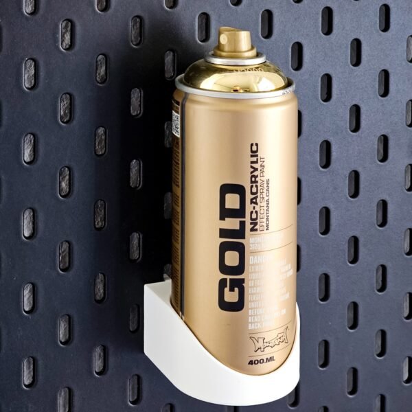 Spray Paint Holder for Pegboard | Aerosol Can Organizer