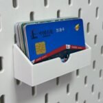 Universal Card Holder for Pegboard