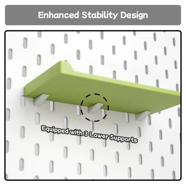 Universal Display Shelf for Pegboard