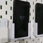 Mobile Holder for Pegboard | Smartphone Organizer