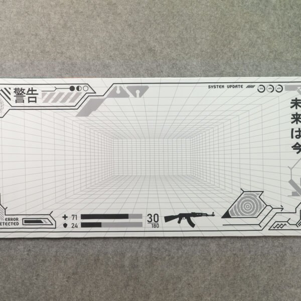 INTERFACE White Gaming Mouse Pad  (900mm X 400mm - 4mm)