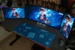 PC Parts Matrix (Blue) Gaming Mouse Pad  (900mm X 400mm - 4mm) - Image 2