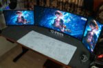 PC Parts Matrix (White) Gaming Mouse Pad  (900mm X 400mm - 4mm) - Image 2