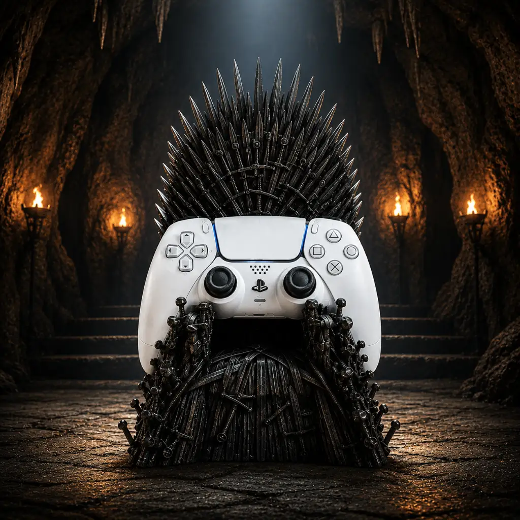 Game of Thrones Iron Throne Controller Stand (3) Iron Throne PS5 Controller Stand - Image 1
