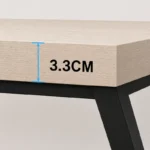 CrossLeg Pro Desk | Heavy-Duty Metal Frame - Image 4