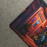 4mm Neon City Gaming Mouse Pad  (900mm X 400mm ) - Image 3