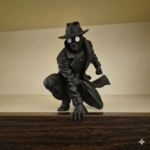 Spider Noir Vigilant – Premium Fan Art 3D Printed Figure
