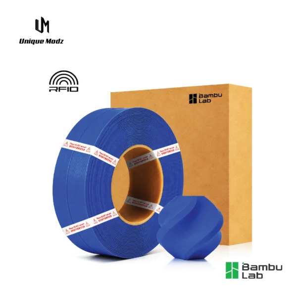Blue Bambu Lab PLA Basic Filament 1.75mm 1kg