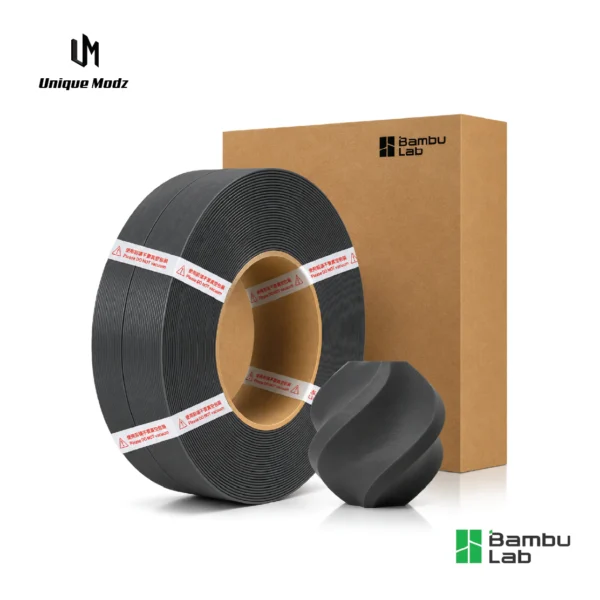 Dark gray Bambu Lab PLA Basic Filament 1.75mm 1kg