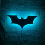 Bat Wing Ambient RGB Wall Sign | Premium Gaming Room Decor - Image 5