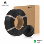 Black Bambu Lab PLA Basic Filament 1.75mm 1kg