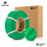 Green Bambu Lab PLA Basic Filament 1.75mm 1kg