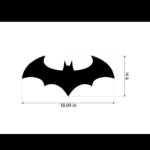 Bat Wing Ambient RGB Wall Sign | Premium Gaming Room Decor - Image 6
