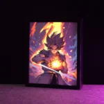 Goku Dual Mode Photo Frame – LED Light & Normal Display