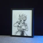 Goku Dual Mode Photo Frame – LED Light & Normal Display - Image 2