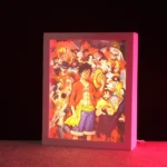 One Peice  Dual Mode Photo Frame – LED Light & Normal Display