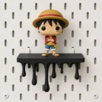 Melting Modern Shelf for Pegboard |  Decorative Display Shelf