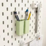 Slim Pen Holder for Pegboard | 3D Printed Pegboard Organizer - Image 2