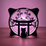 Cat Under Tori  120mm PC Fan Grill For PC