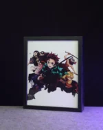 Demon Slayer Dual Mode Photo Frame – LED Light & Normal Display - Image 2