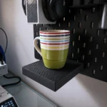 Secret Shelf for Pegboard | Hidden Storage Pegboard Organizer - Image 2
