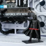 3D Printed Darth Vader GPU Support Bracket – Anti-Sag Holder for Graphics Card