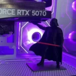 3D Printed Darth Vader GPU Support Bracket – Anti-Sag Holder for Graphics Card - Image 4