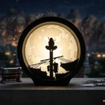 Itachi Moon Light Box | 3D Printed Anime Night Lamp - Image 2