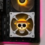 One Piece Inspired Straw Hat 120mm PC Fan Grill For PC