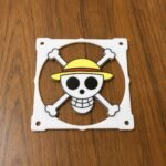 One Piece Inspired Straw Hat 120mm PC Fan Grill For PC - Image 3